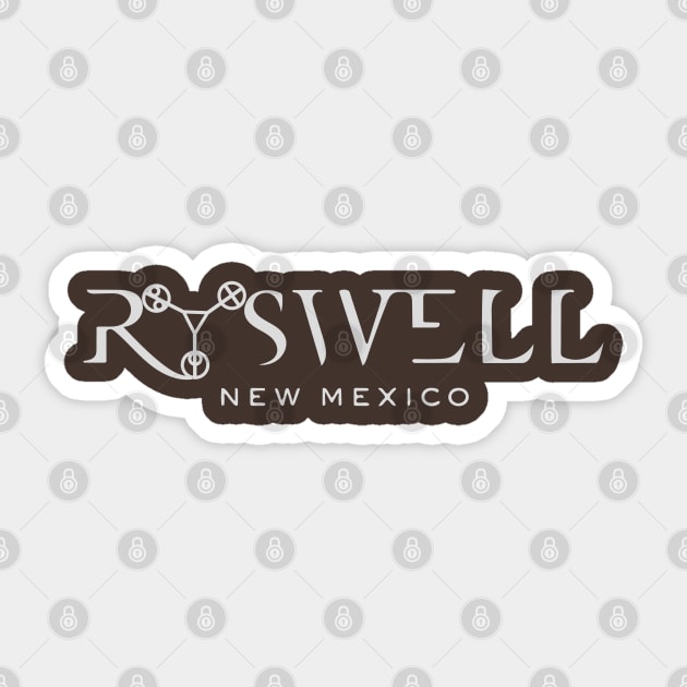 Roswell TV Logo Sticker by Nazonian